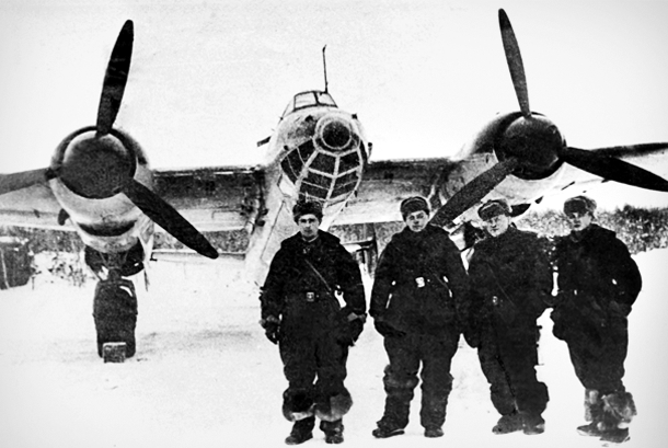 Ту-2 на Калининском фронте. Зима, 1943 год